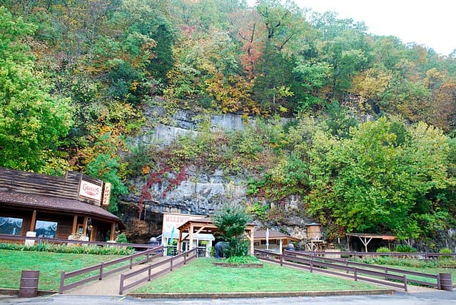 Entrance to Meramec Caverns, Jesse James Hideout, Stanton, Missouri