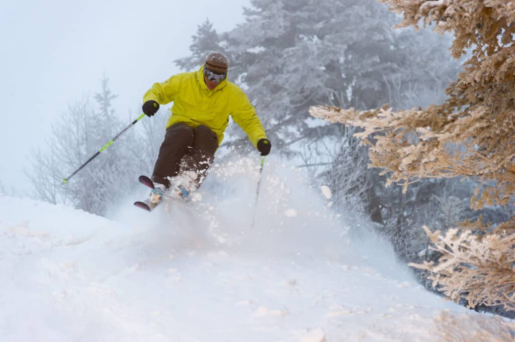 Skiing in Stowe, Vermont