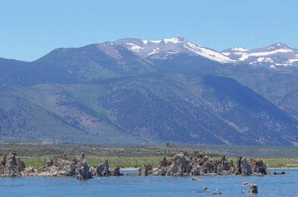 Tufa at Mono Lake in the Sierra Nevada, California, USA,