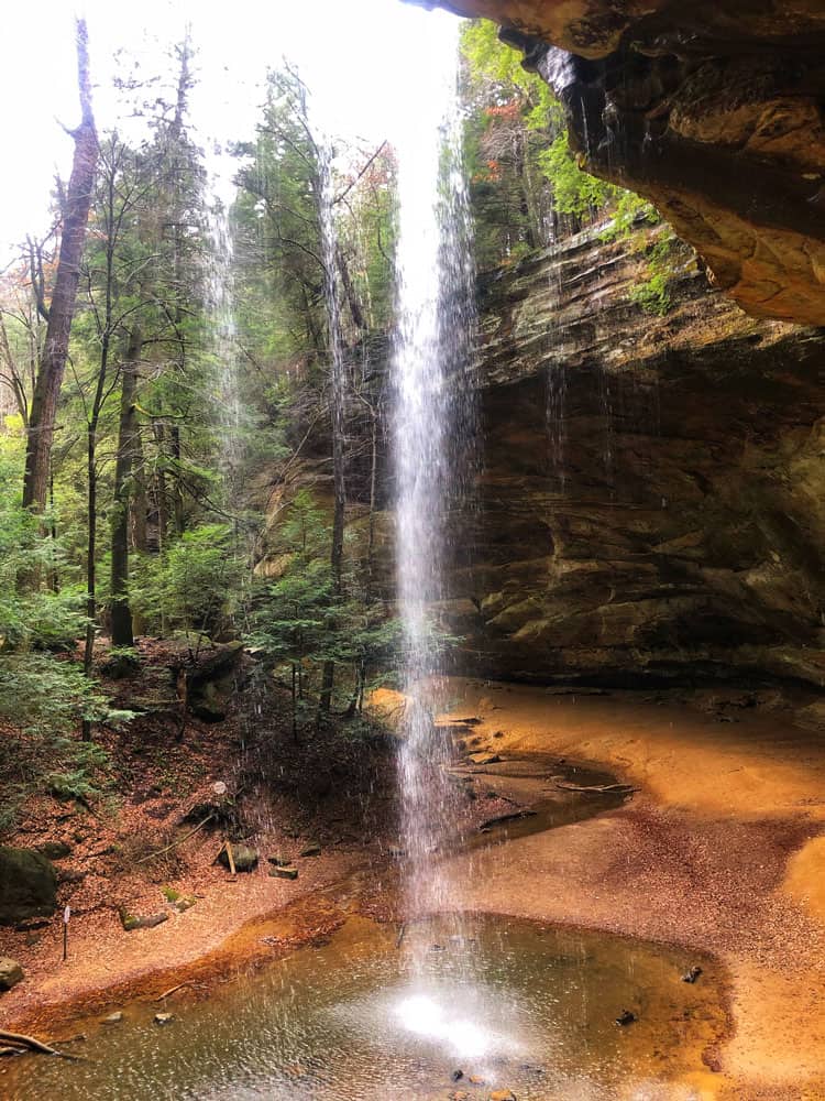 Ash Cave Falls Ohio